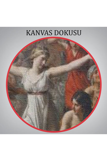 Antik Roma'da Sabineli Kadınların Müdahalesi Tablosu -6550