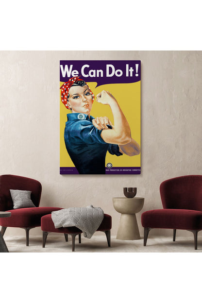 We Can Do İt Tablosu-6430