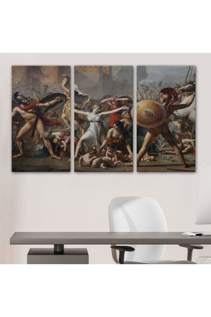 Antik Roma'da Sabineli Kadınların Müdahalesi Tablosu -6550