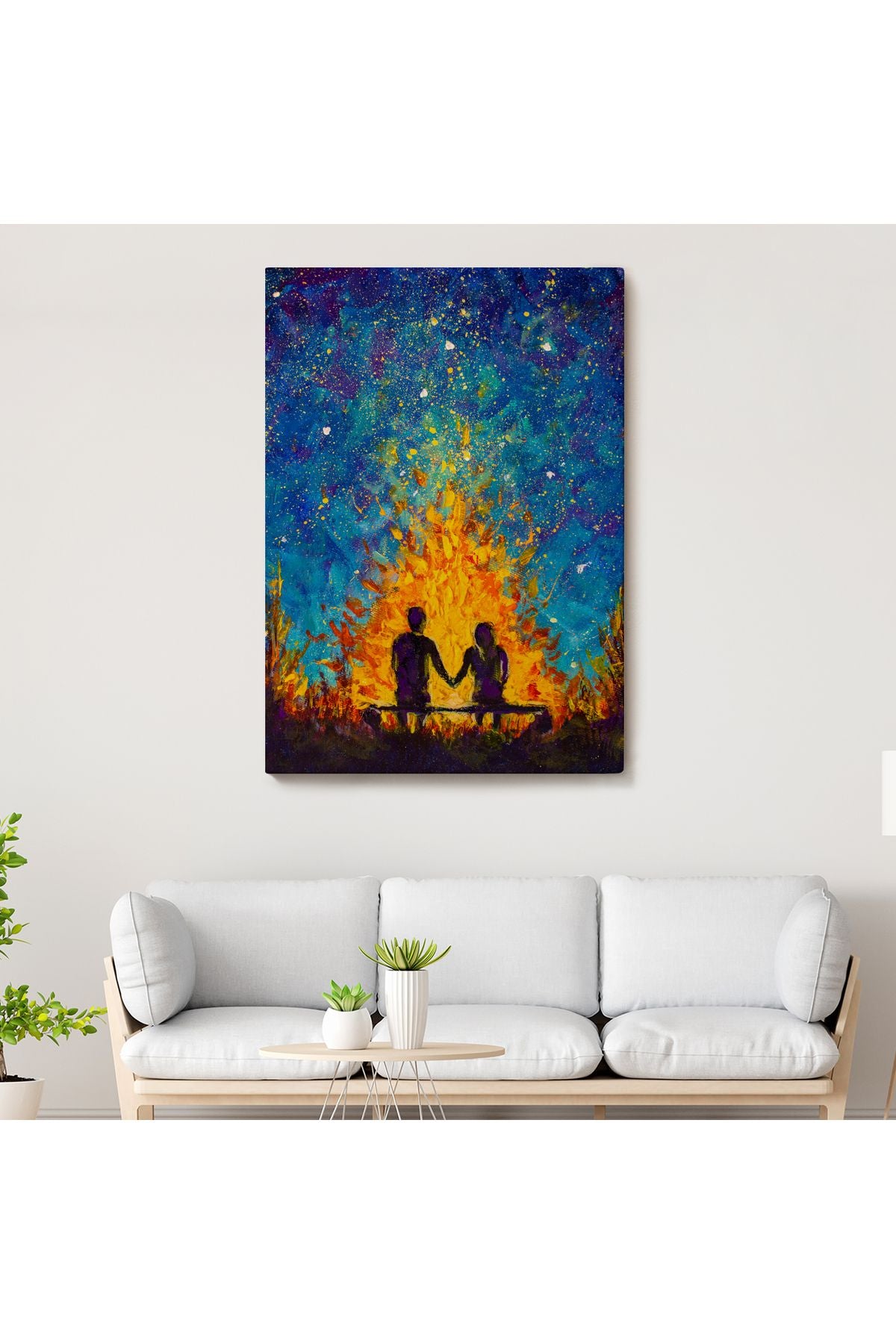 Nevruz Ateşini İzleyen Aşıklar Tablosu-5995