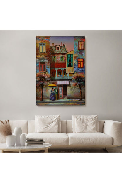 Aşık Çift Kanvas Duvar Tablosu-6046