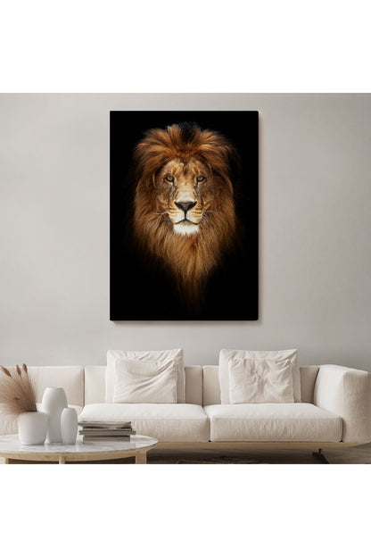 Aslan Dekoratif Kanvas Tablo-5966
