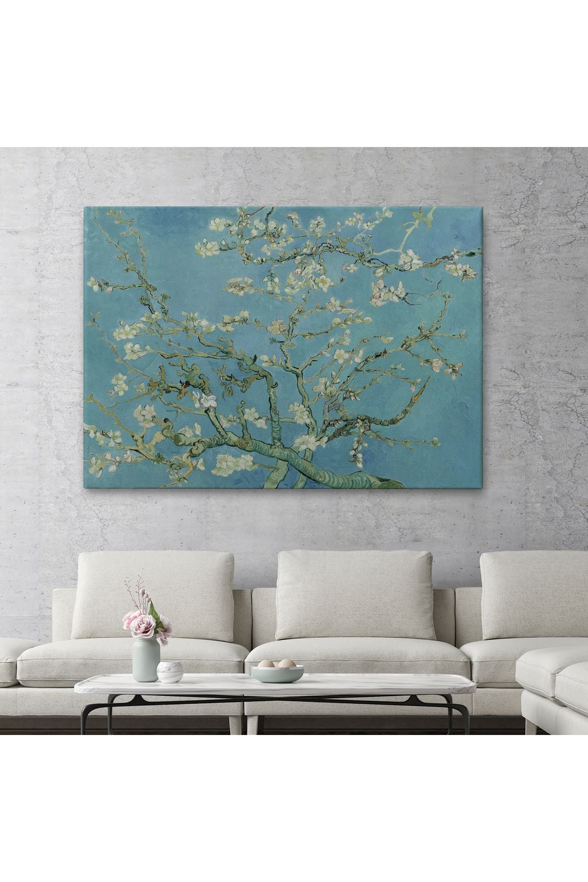 Vincent Van Gogh-Blossoming Badem Ağacı Eseri / Blossoming Almond Tree (1890)-5164