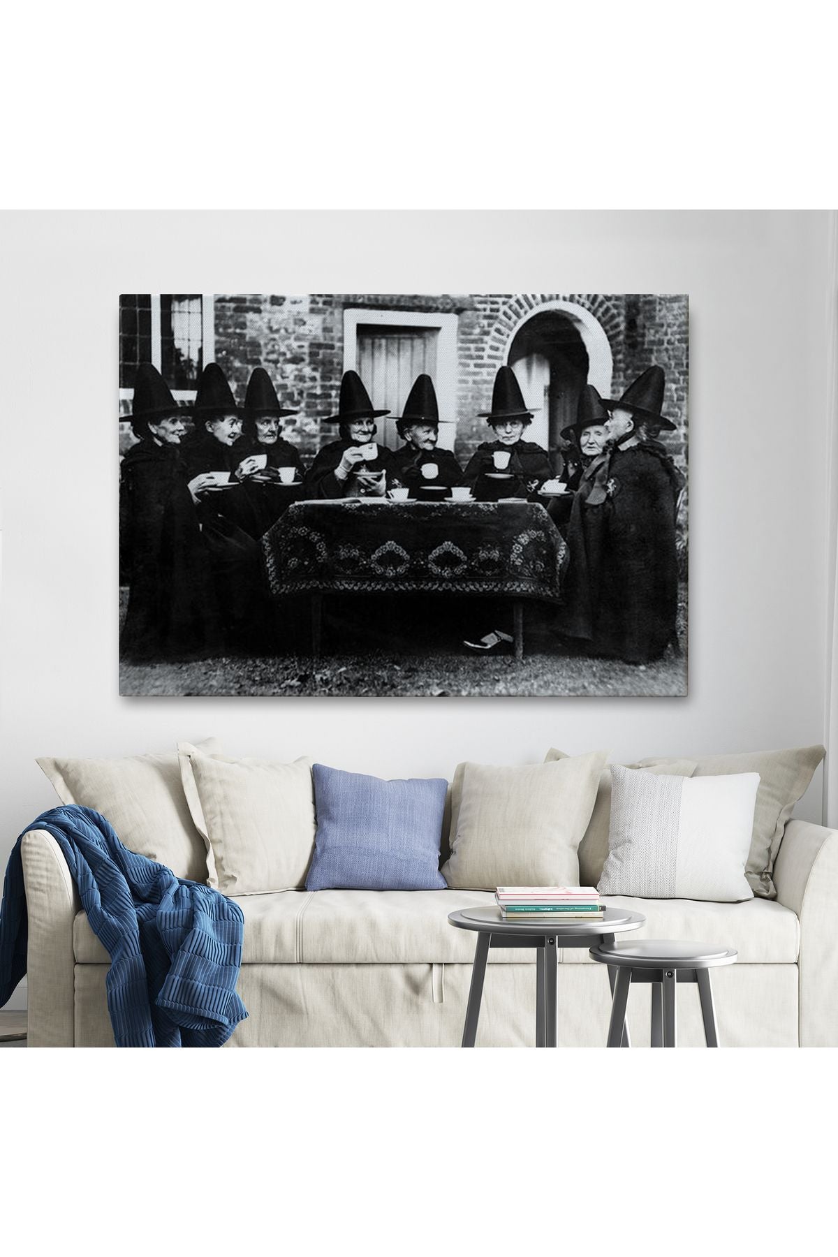 Yaşlı Cadıların Çay Partisi Tablosu -6577