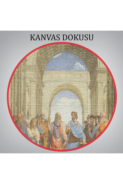 Atina Okulu Tablosu - Raffaello Sanzio-6642