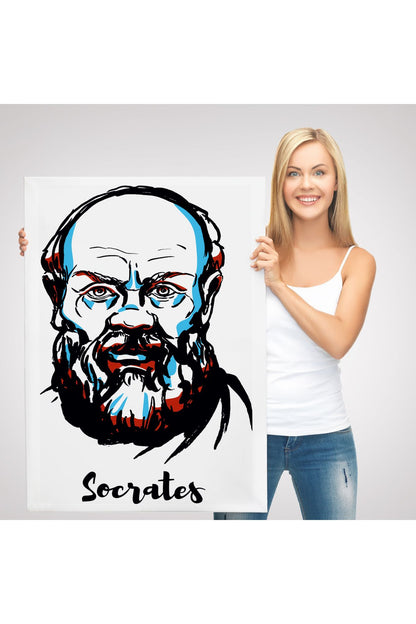 DB HG Socrates Dekoratif Kanvas Tablo-5969