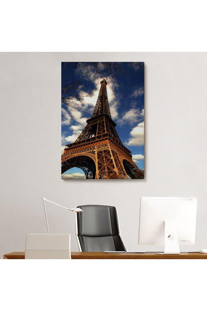 Fransa Paris Eyfel Kulesi Duvar Tablosu-6442
