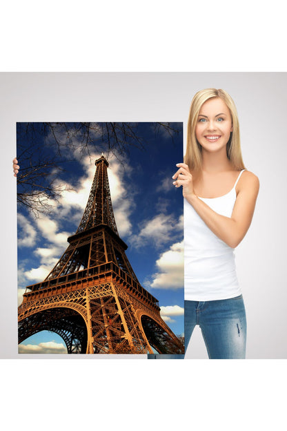 Fransa Paris Eyfel Kulesi Duvar Tablosu-6442