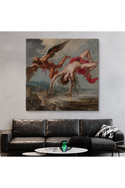 İcarus'un Uçuşu Dekoratif Duvar Tablosu-5859