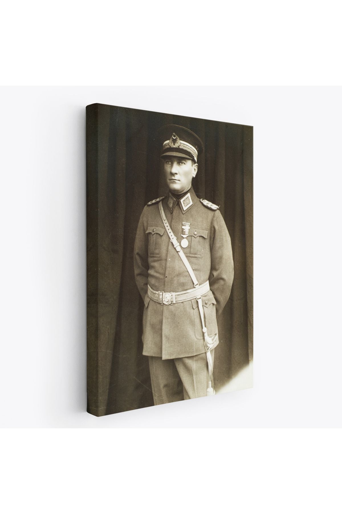 Atatürk Portre Tablosu Türkiye Cumhuriyeti Kurucusu Mustafa Kemal Atatürk Dekoratif Tablo-CU-73