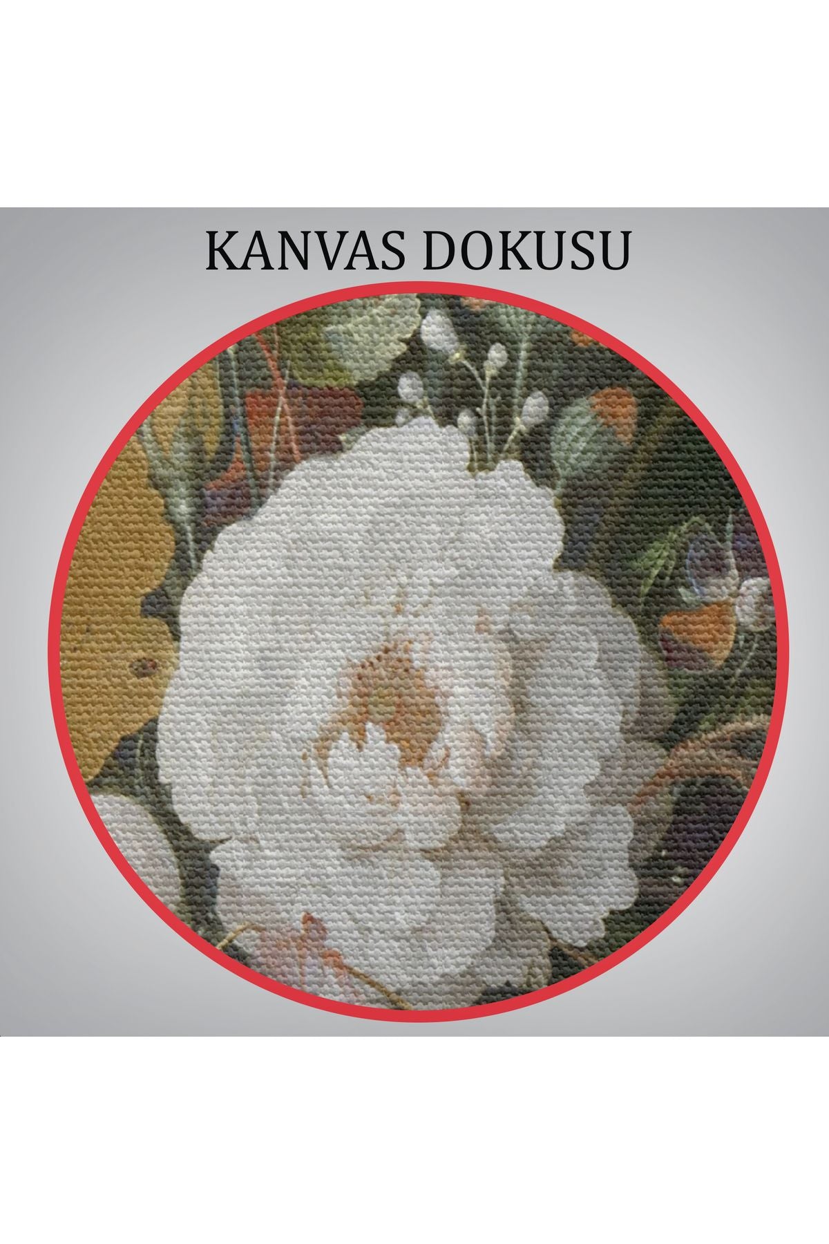 Vazodaki Renkli Çiçekler Duvar Tablosu-5996