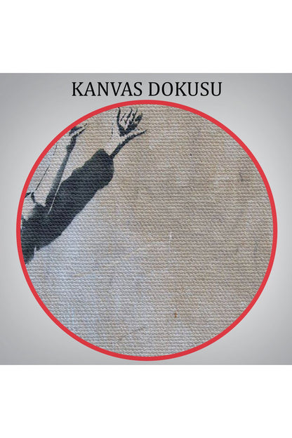 Banksy Stencil'in Top Oyunları Yok İsimli Eseri Kanvas Tablo-5006