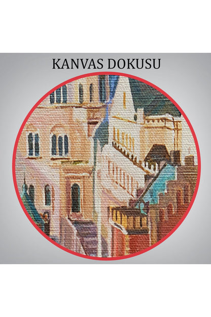 Bavyera Almanya Neuschwanstein Kalesİ Kanvas Tablo-5980
