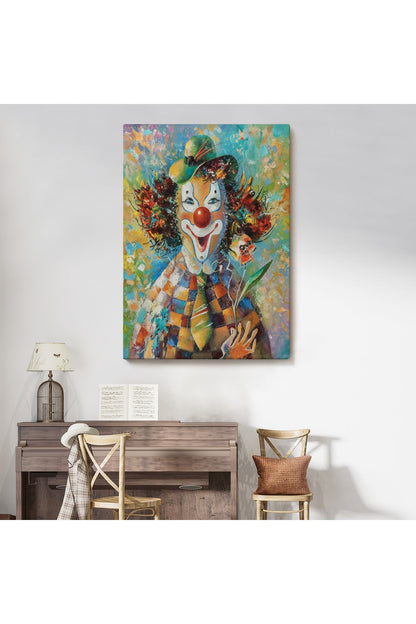Renkli Palyaço Tablosu-5934