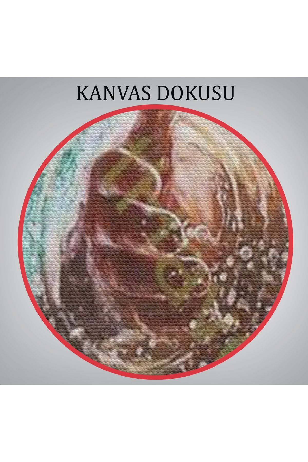 Tanrının Eli Dekoratif Duvar Tablosu, İsa-6307