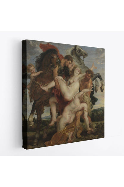 Peter Paul Rubens The Rape of Leucippus' Daughters Kanvas Tablo -5880
