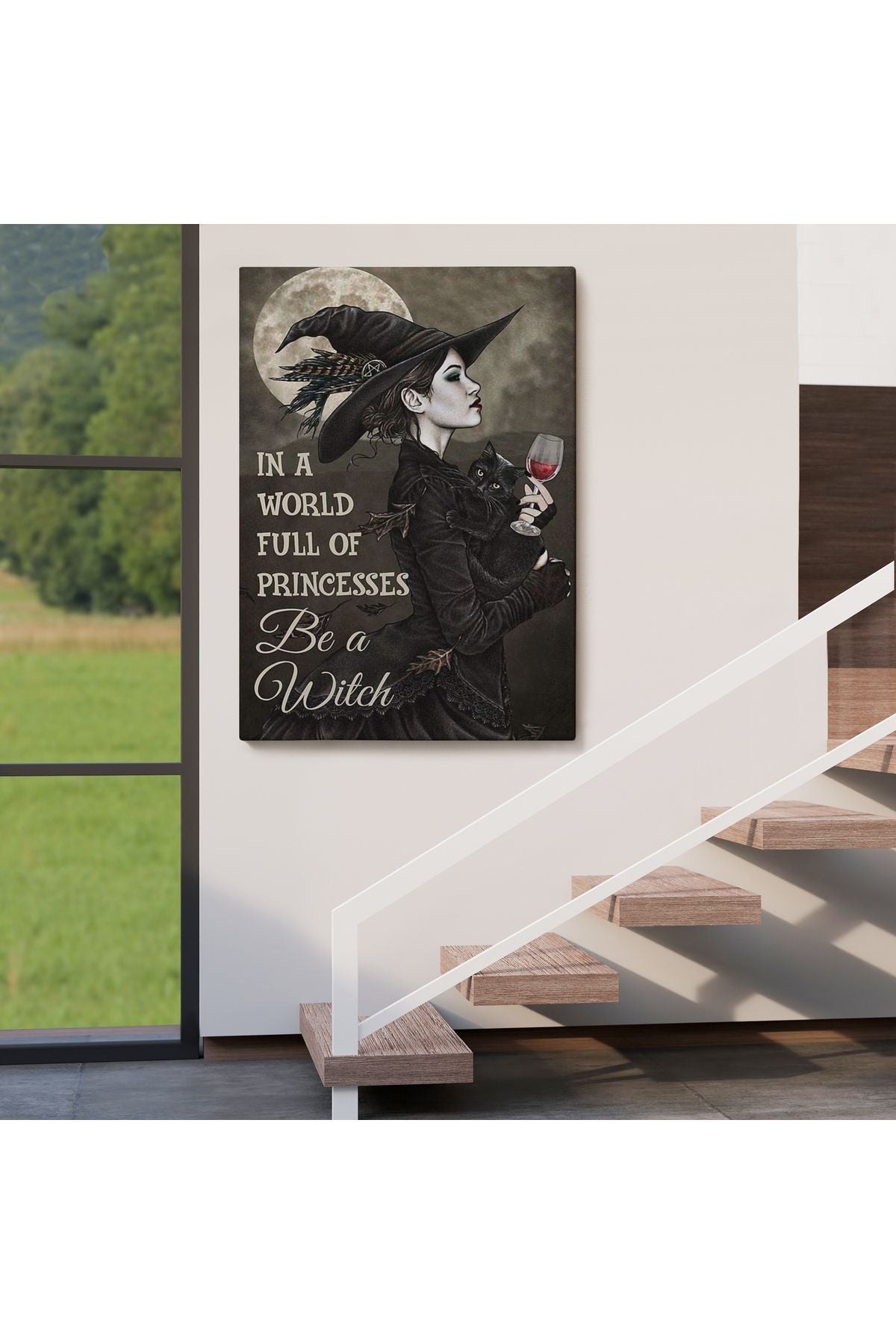 İn a World Full Of Princsses Be a Witch, Prensesle Dolu Bir Dünyada Cadı Ol Tablo-6176