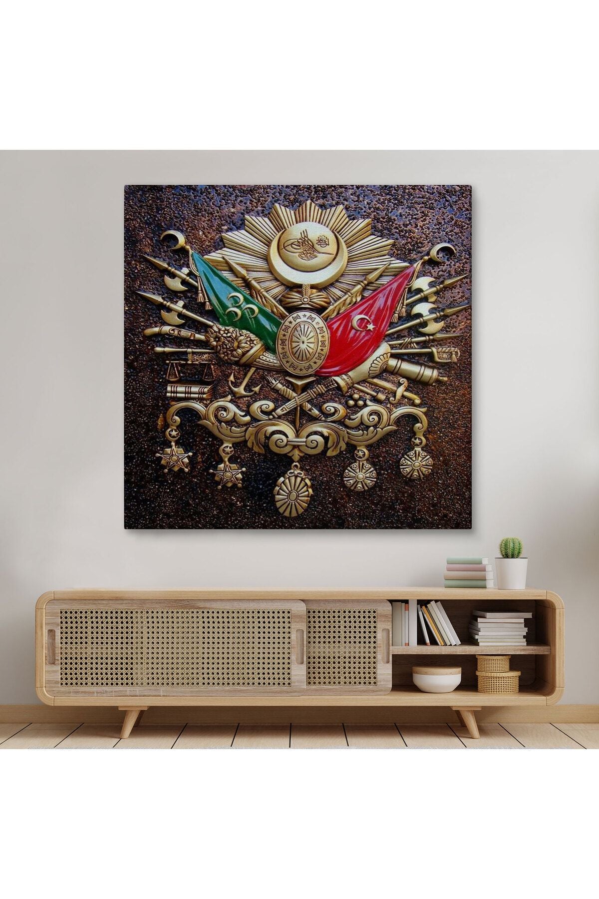 Osmanlı Tuğrası Kanvas Tablo-5866
