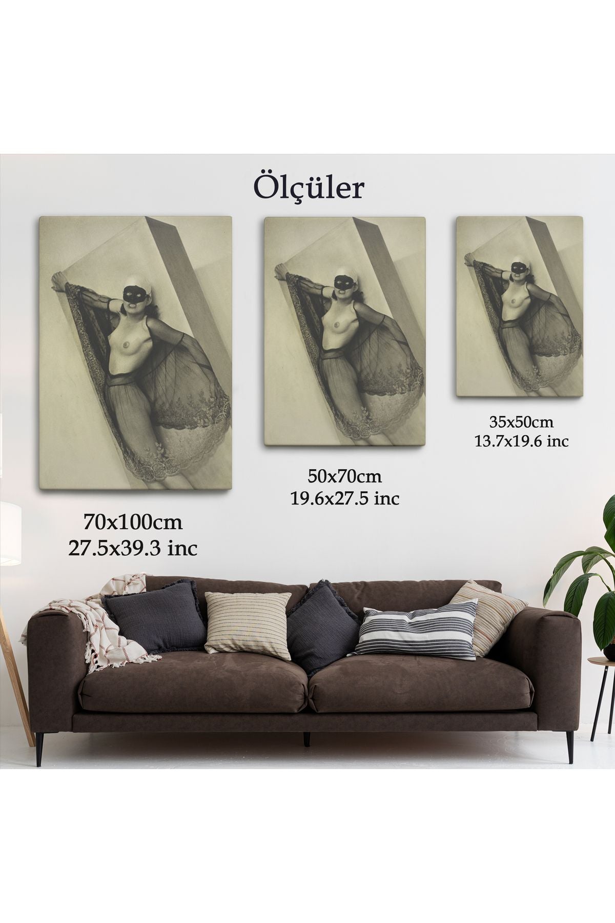 Büyücüde Tanrıça, Rahibe, Cadı ve Votaress Arketipleri (1926) Kanvas Tablo-5276