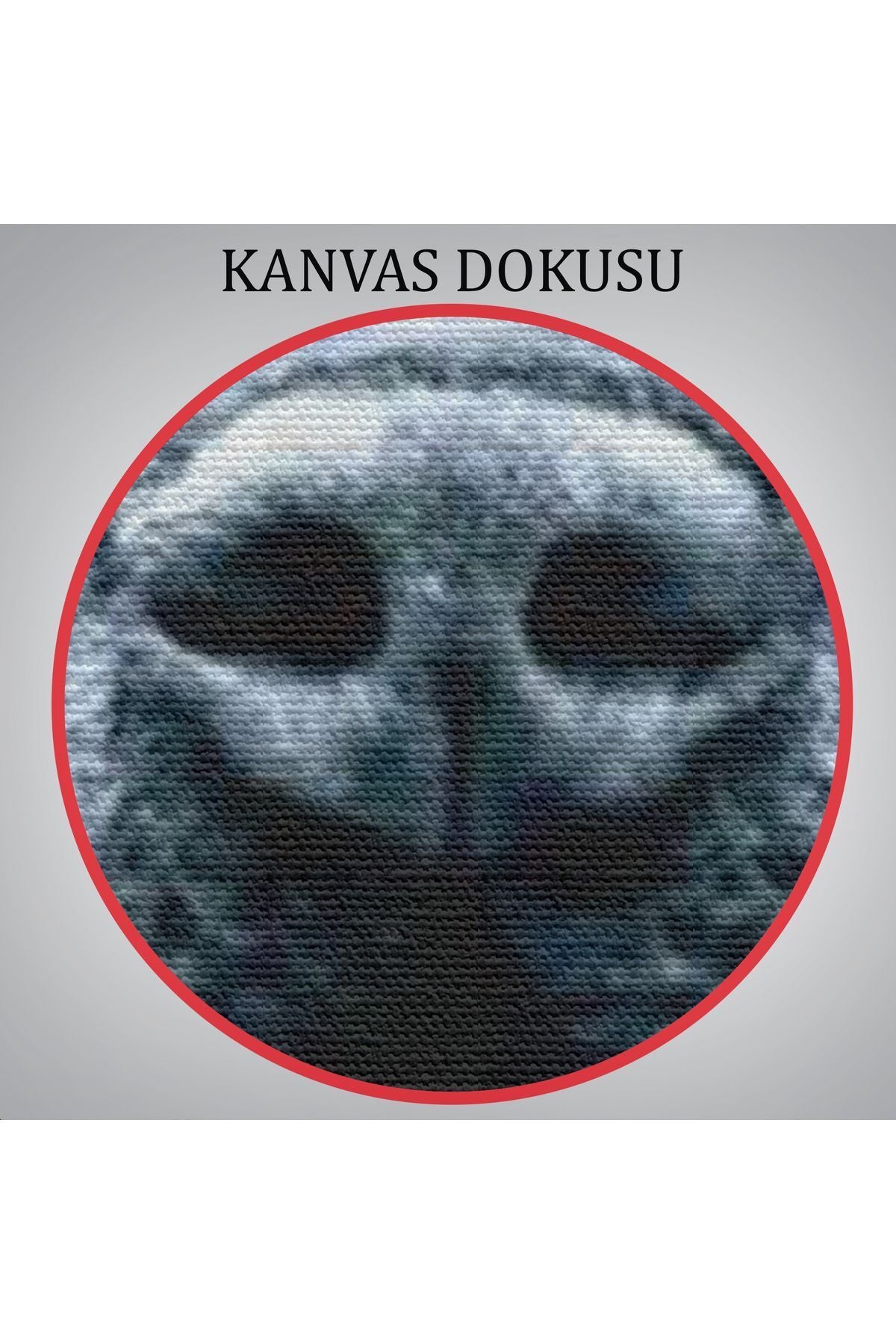 Pit Bull Yeşil Gözlü Amerikan Bully Köpek Kanvas Tablo-5259