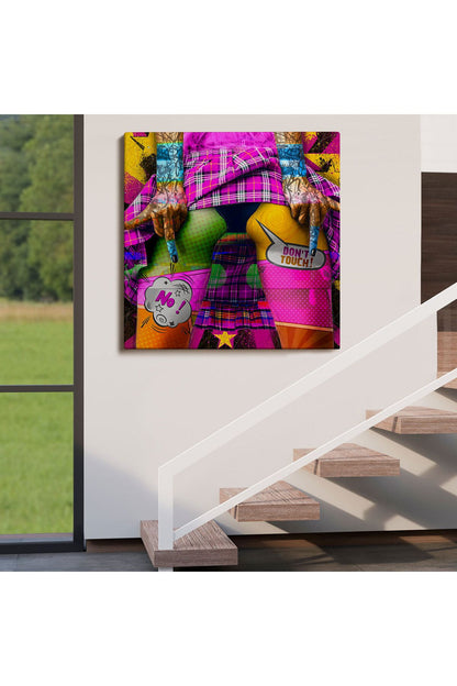 Don’t Touch Yazan Sexi Tablo Pop Art-5891