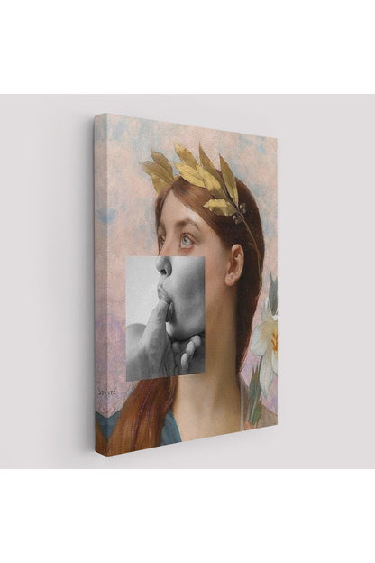 Özel Tasarım, Dekortif BaskıAntik Yunan Rönesans Komik Tablosu -6366