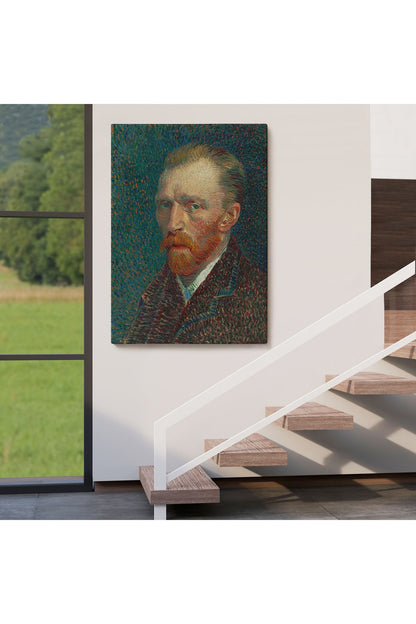 Vincent Van Gogh'un Portresi 1887 Kanvas Tablo-5114