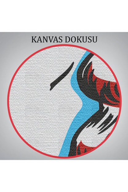 Özel Tasarım Baruch Spinoza Dekoratif Kanvas Tablo-5818