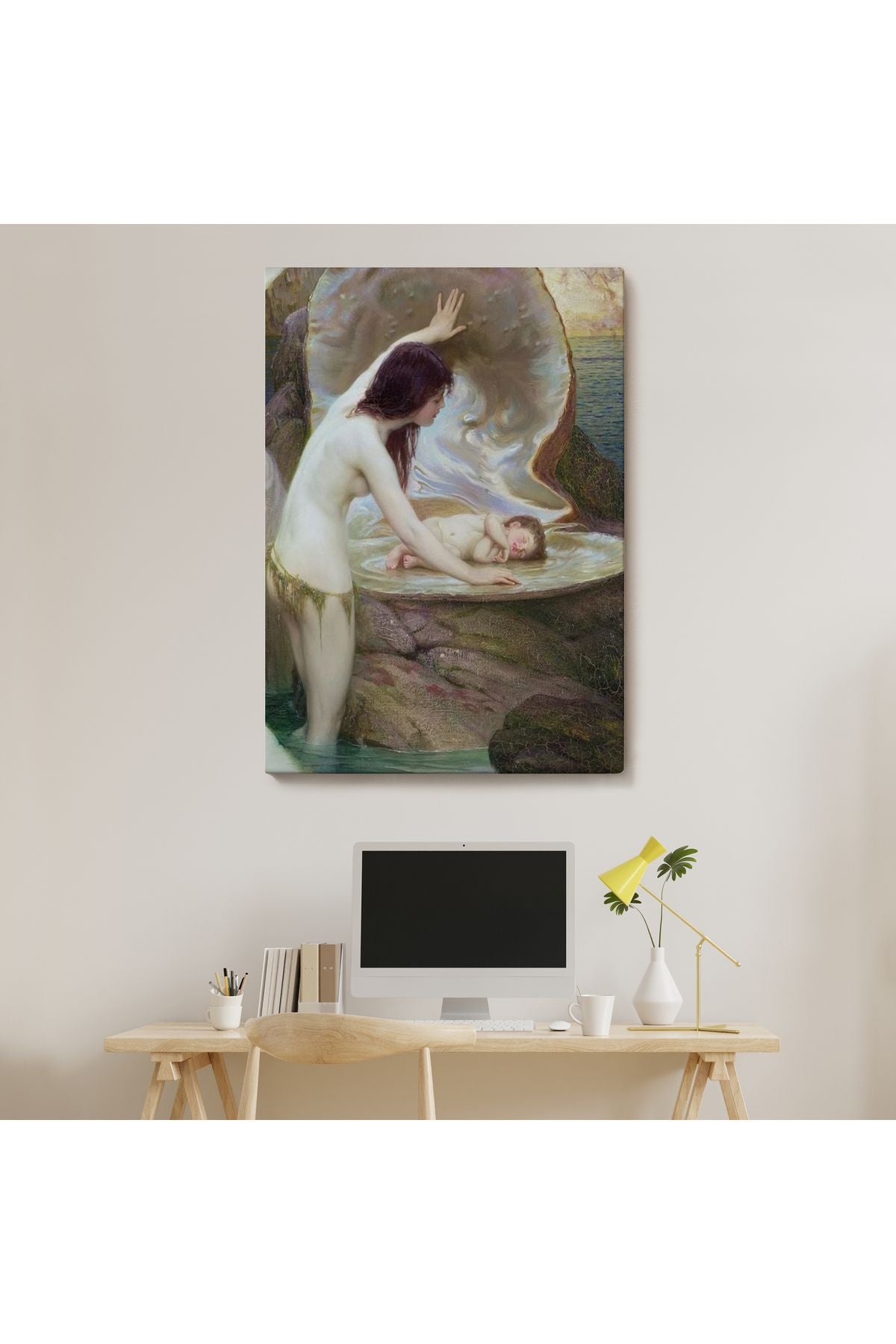 DB HG Hz Meryem ve Hz İsa Kanvas Tablo-6026