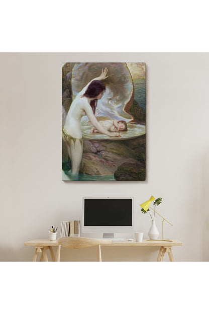 DB HG Hz Meryem ve Hz İsa Kanvas Tablo-6026