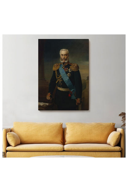 Kanvas, Duvar Tablosu, Dekoratif, Alexander Vladimirovich Rus İmparatorluk Generali 6359 EGKNV