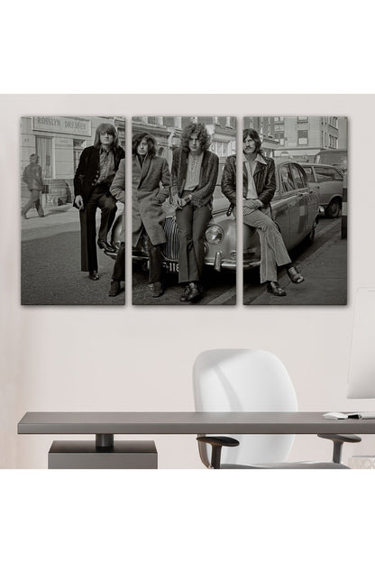 Led Zeppelin Efsanesinin Arabası John Bonham Kanvas Tablo-5407