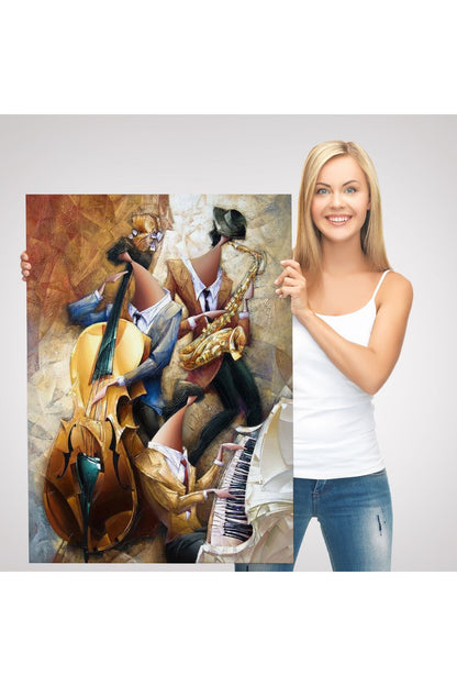 Sürreal Müzik Grubu Duvar Tablosu-6498