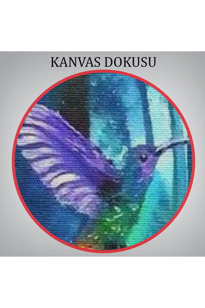 Gözdeki Kuş Sürreal Duvar Tablosu-6351