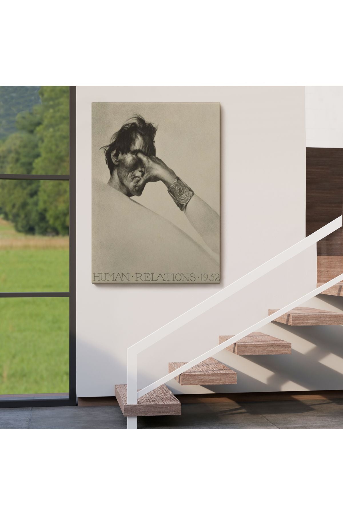 YB İnsan İlişkileri William Mortensen Kanvas Tablo-5297