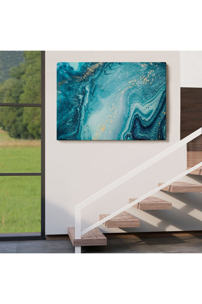Soyut Okyanus Derinlikleri Duvar Tablosu-1218