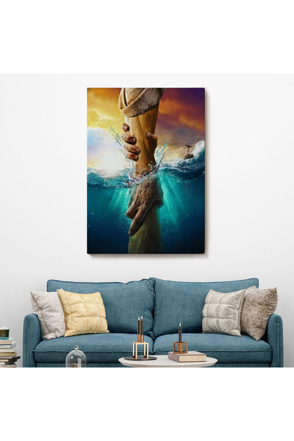 İsa’nın Eli Tuval Kanvas Tablo-5222