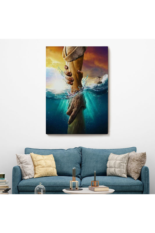 İsa’nın Eli Tuval Kanvas Tablo-5222