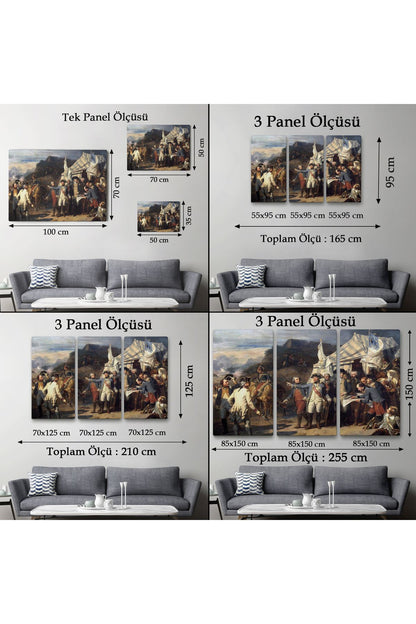 YB Yorktown Kuşatması Tablosu - Couder Yorktown Versailles-6546