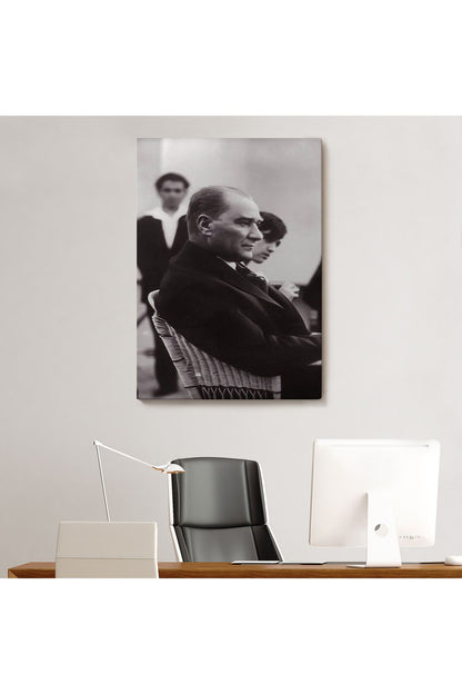 DB İskembe'de Oturan Mustafa Kemal Atatürk Tablosu-6315