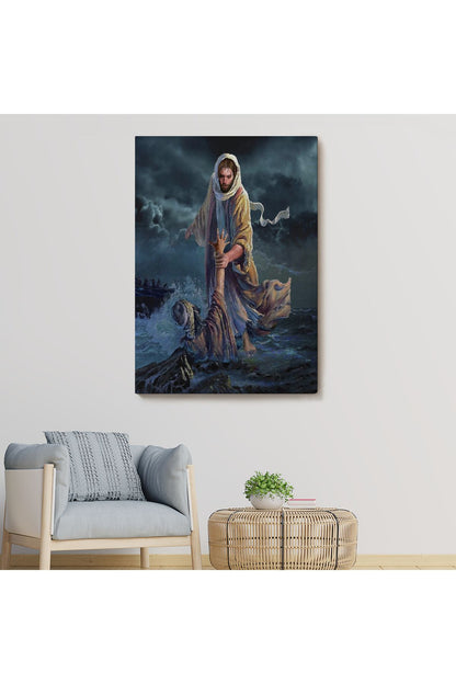 Rab İsa Peteri Kurtarma Tablosu, Kilise Hediyesi Long live Christ the King Jesus Christ -6392