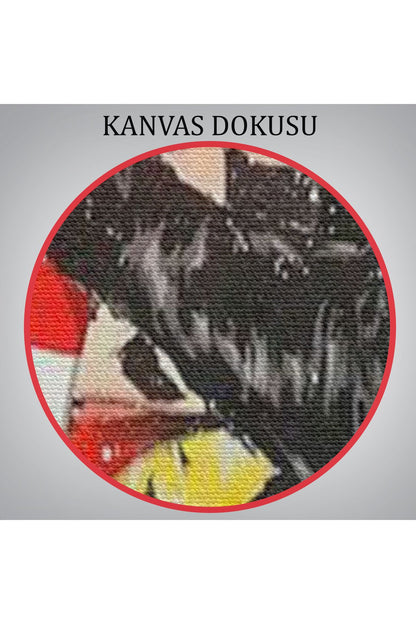 trndry seri001 Hayallerinin Peşinden Git,Maymun Graffiti Posteri, Banksy Graffiti Kanvas Tablo-5304