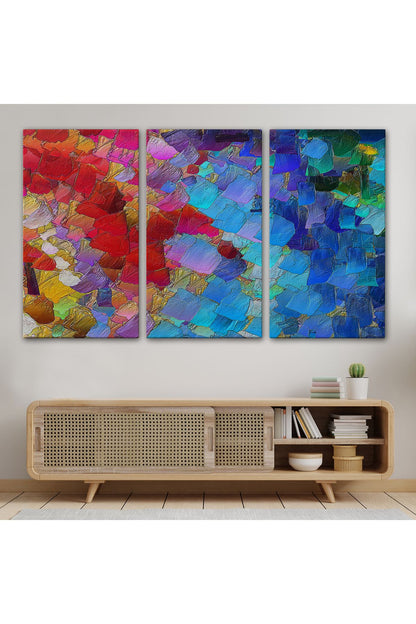 Kalp Isırığı Dekoratif Kanvas Duvar Tablosu-3571