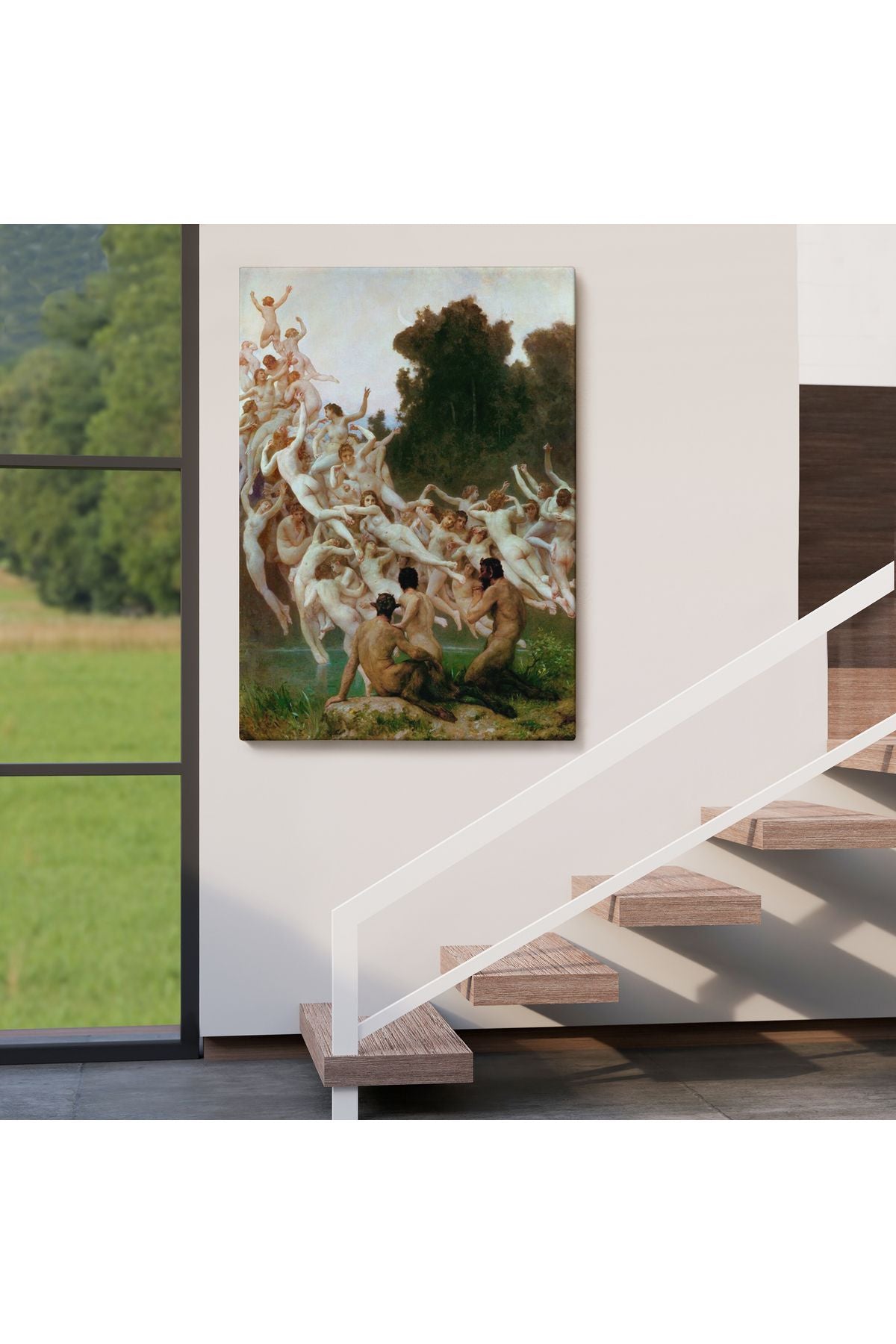 William-Adolphe Bouguereau Tarafından Çizilen Oreads Adlı Tablosu -6370