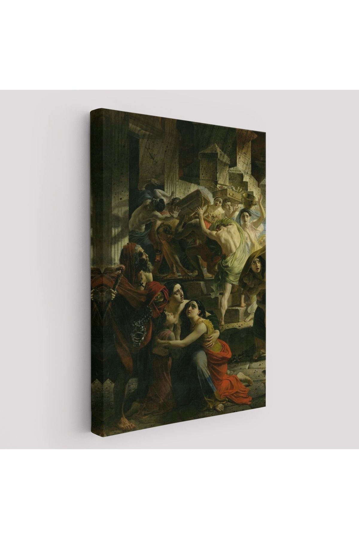 Pompeii'nin Son Günü Karl Pavlovich Bryullov Kanvas Tablo-6362