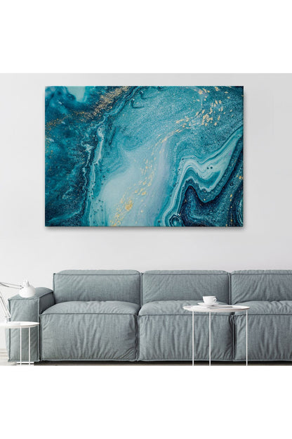 Soyut Okyanus Derinlikleri Duvar Tablosu-1218