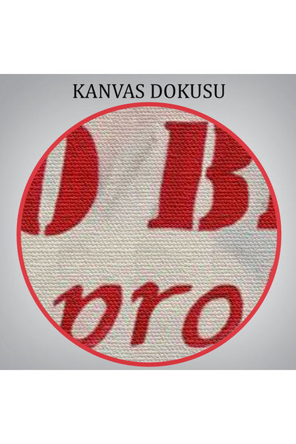 Sütyen Yok Sorun Yok Kanvas Tablo-5857