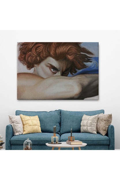 Düşmüş Meleğin Gözyaşları Tablosu, Alexandre Cabanel Fallen Angel's Eyes Tablosu-5384