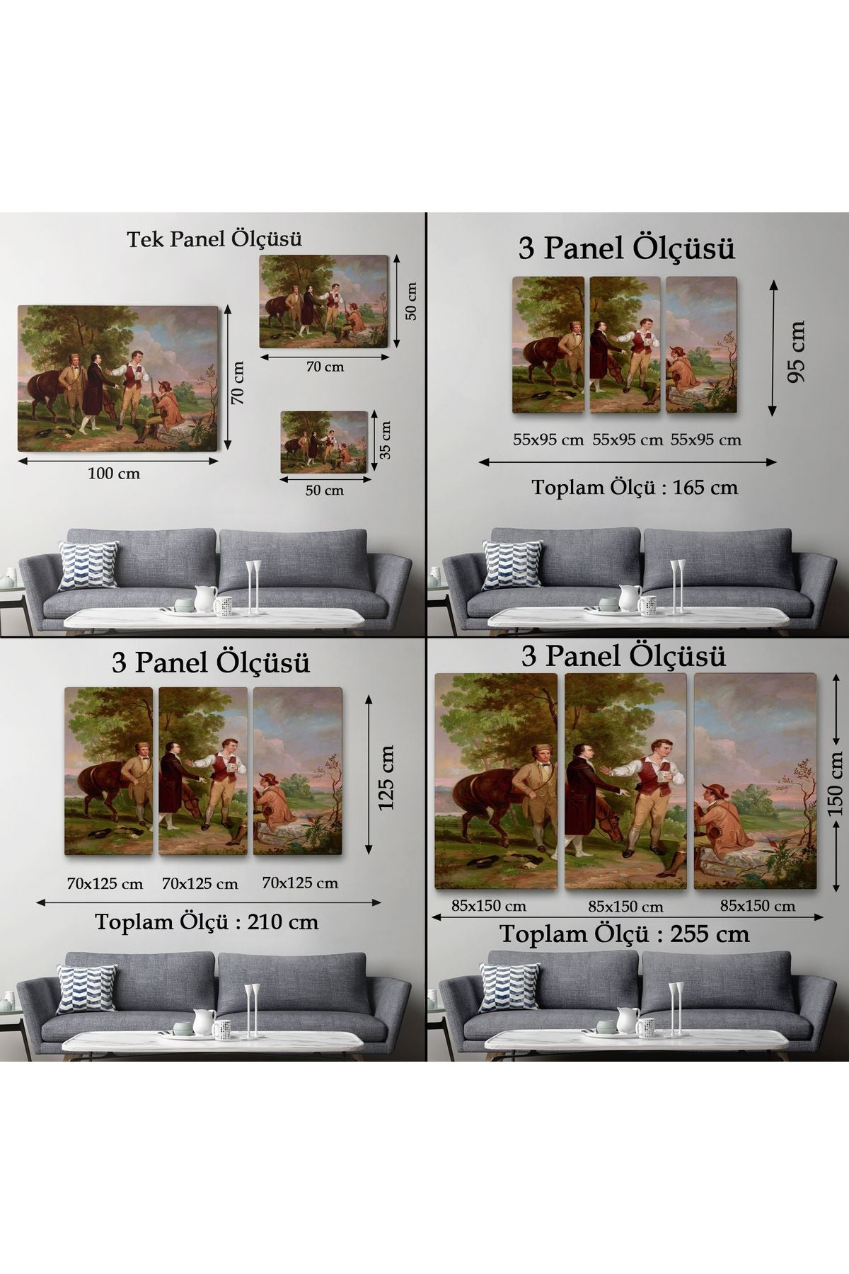 Binbaşı André'nin Yakalanması Tablosu - The Capture of Major Andre - Asher Brown Durand-6545