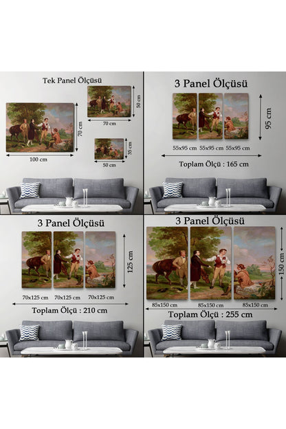 Binbaşı André'nin Yakalanması Tablosu - The Capture of Major Andre - Asher Brown Durand-6545